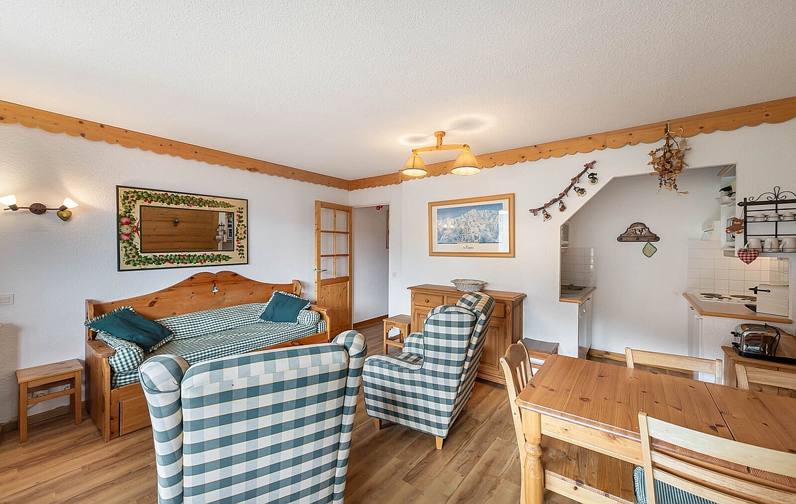The living area