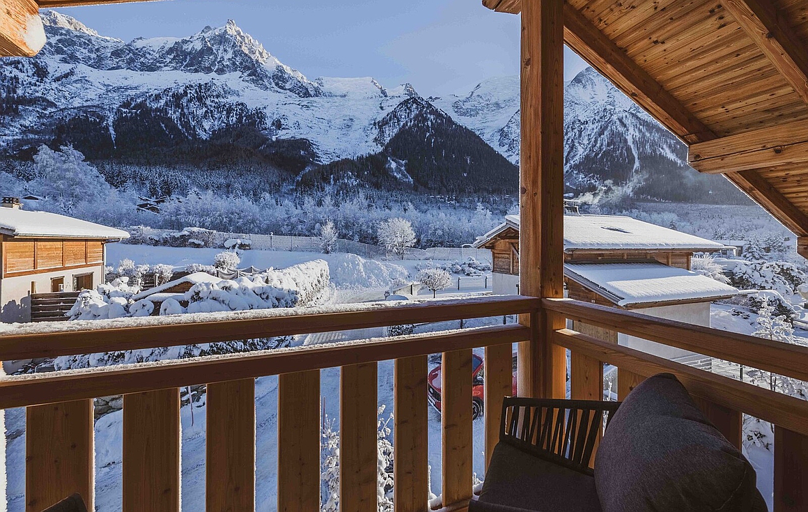 The chalet for sale in Chamonix